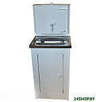 Картинка Умывальник Электромаш Чистюля с ЭВН (белый/нержавеющая сталь)