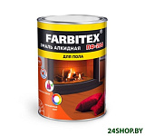 Картинка Эмаль Farbitex ПФ-266 0.8 кг (желто-коричневый)