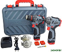 Profipower ProfiSet 2A16 E0227 (шуруповерт, винтоверт, 2 АКБ, кейс)