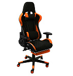 Картинка Кресло AksHome Axel (черный/оранжевый)