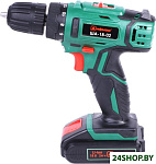 Картинка Дрель-шуруповерт Дифмаш ША-18-02 01022318 (с 2-мя АКБ, кейс)