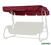 Картинка Тент для качелей OLSA Сиена/Ранго (бордовый)