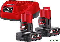 M12 M12NRG-602 4933451903 (2 x 12В/6 Ач + 12В)