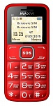 Картинка Мобильный телефон Maxvi B2 Red