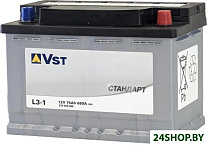 Стандарт L3-1 74 R+ (74 А·ч)