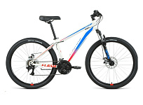 Картинка Велосипед FORWARD FLASH 26 2.2 D 19 2022 (белый, голубой)