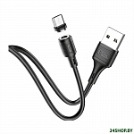 Картинка Кабель Hoco X52 Sereno USB to Micro-USB 1 м (черный)