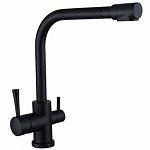 Картинка Смеситель Kaiser Merkur (черный мрамор) [26044-2]