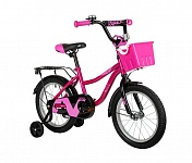 Картинка Детский велосипед Novatrack Wind Girl 16 2022 164WIND.PN22 (розовый)