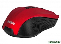 Картинка Мышь SVEN RX-350W (красный)
