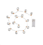 Картинка Тайские фонарики Luazon Нить Елочные шары 5864410 (белый)