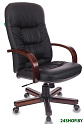 Кресло Бюрократ T-9908/WALNUT (черный)
