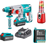 TOSLI23061 (перфоратор, мини-измельчитель, с 2-мя АКБ, оснастка)