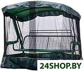 АМС эконом 220x145x175 см (черно-зеленый)