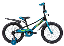 Картинка Детский велосипед NOVATRACK Valiant 18 (белый/голубой, 2019) (183VALIANT.WT9)