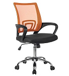 Картинка Кресло Mio Tesoro Смэш AF-C4021 (черный/оранжевый)