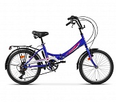 Картинка Детский велосипед Aist Smart 20 2.0 2021 (синий)
