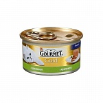 Картинка Консервированный корм для кошек Gourmet Gold с кроликом (85 г)