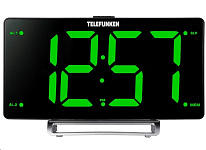 Картинка Настольные часы TELEFUNKEN TF-1711U (черный с зеленым)