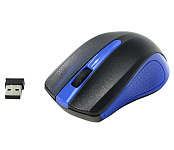 Картинка Мышь OKLICK 485MW Black/Blue (997826)