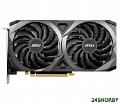 Картинка Видеокарта MSI GeForce RTX 3050 Ventus 2X 8G OC