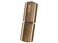 Картинка USB Flash Silicon-Power LuxMini 720 Bronze 64GB (SP064GBUF2720V1Z)
