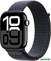 Умные часы Apple Watch Series 10 46 мм (алюминиевый корпус, черный/темно-серый, нейлоновый ремешок)