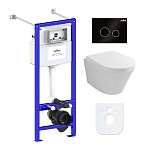 Картинка Унитаз Lavinia Boho Relfix Biore Rimless 6 в 1 77050192