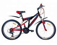 Картинка Велосипед Pioneer Extreme (черный/красный/синий)