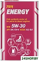 Моторное масло Mannol Energy 5W-30 API SN/CH-4 1л (металл)