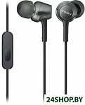 Картинка Наушники с микрофоном Sony MDR-EX255AP (черный)
