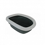 Картинка Туалет-лоток TRIXIE Carlo 1 (40111) (серый/светло-серый)