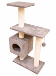 Картинка Комплекс для кошек Cat House Буран 1.06 (хлопок бежевый)