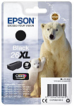 Картинка Картридж струйный EPSON C13T26214012 черный