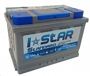 Картинка Автомобильный аккумулятор I-STAR 77 R+ (77 А·ч)
