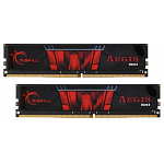 Картинка Оперативная память G.Skill Aegis 2x8GB DDR4 PC4-19200 F4-2400C17D-16GIS