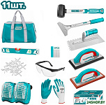 Набор для плиточных работ THKTTS1106 (11 предметов)