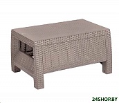 Картинка Кофейный столик садовый Keter Corfu Table 241722 (капучино)