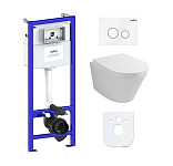 Картинка Унитаз Lavinia Boho Relfix Biore Rimless 6 в 1 77040107