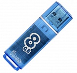 Картинка USB флеш SmartBuy 8GB GLOSSY SERIES BLUE