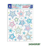 Картинка Набор наклеек Золотая сказка Цветные снежинки 3 591221