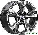 Литые диски K&K Кайан 18x7.5" 5x110мм DIA 65.1мм ET 37мм Алмаз черный