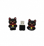 Картинка Флешка SmartBuy Wild Series Catty <SB16GBCatK> USB2.0 Flash Drive 16Gb (RTL)