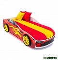 Кровать детская Бельмарко Бондмобиль 555 (красный)