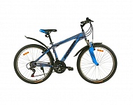 Картинка Велосипед Pioneer CITY (серый/синий/черный)