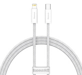 Картинка Кабель Baseus Lightning - USB Type-C CALD000002 (1 м, белый)