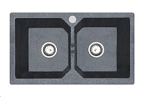 Картинка Кухонная мойка БелЭворс Bravo duo (серый)
