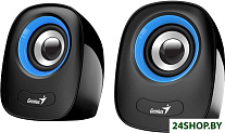 Картинка Акустика Genius SP-Q160 (черный/синий)