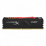 Картинка Оперативная память HyperX Fury RGB 8GB DDR4 PC4-21300 (HX426C16FB3A/8)