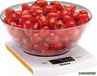 Картинка Весы кухонные Sakura SA-6068A (белый/оранжевый)